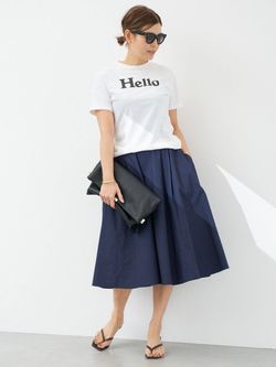 DeuxiemeClasse MADISONBLUE HELLO Tシャツ36 MADISONBLUE / マディソンブルー】HELLO TEE（Tシャツ／カットソー