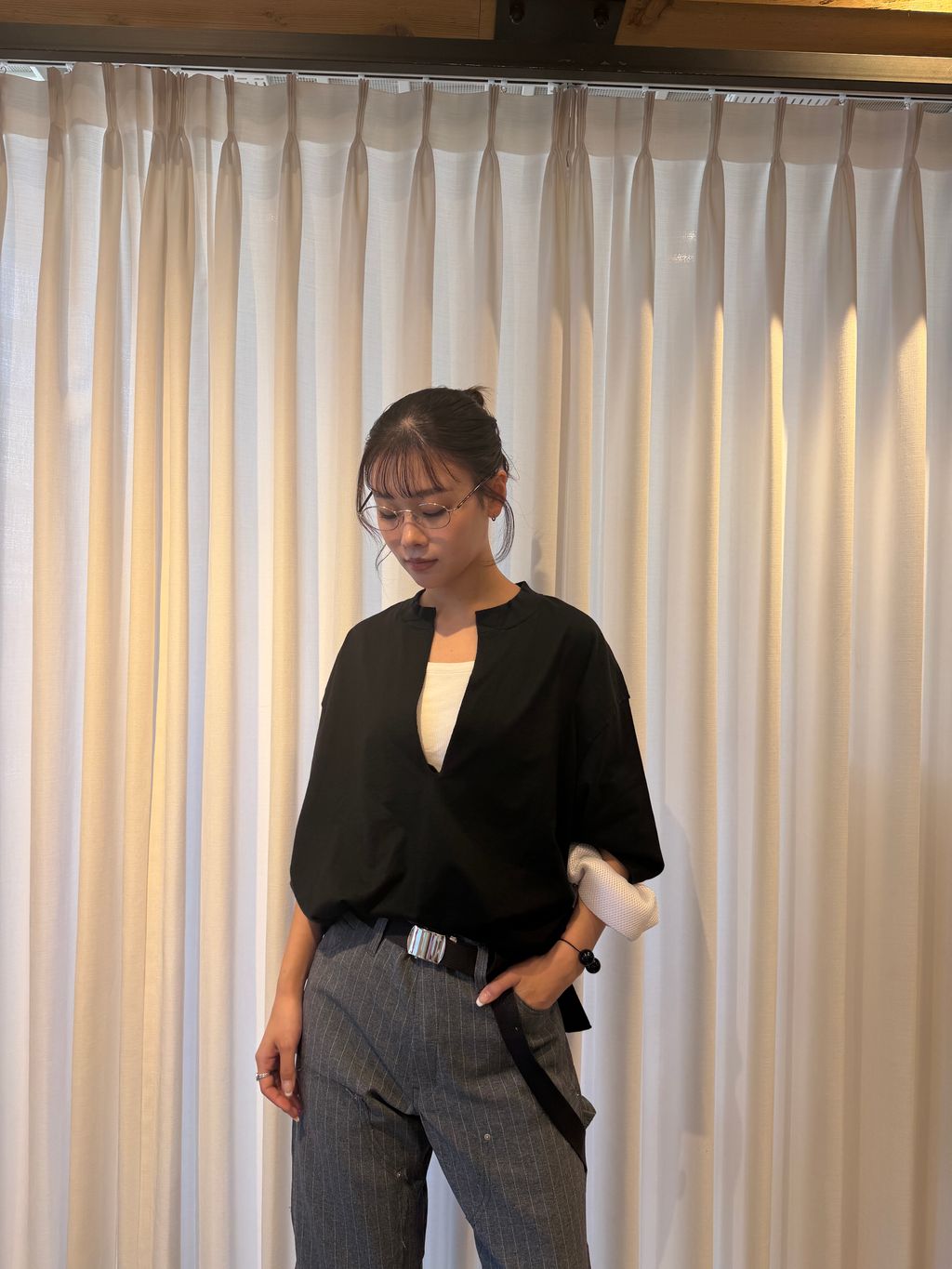 cityshop KEY NECK Tシャツ 追加予約》KEY NECK Tシャツのコーディネートスナップ（KAMEYAMA