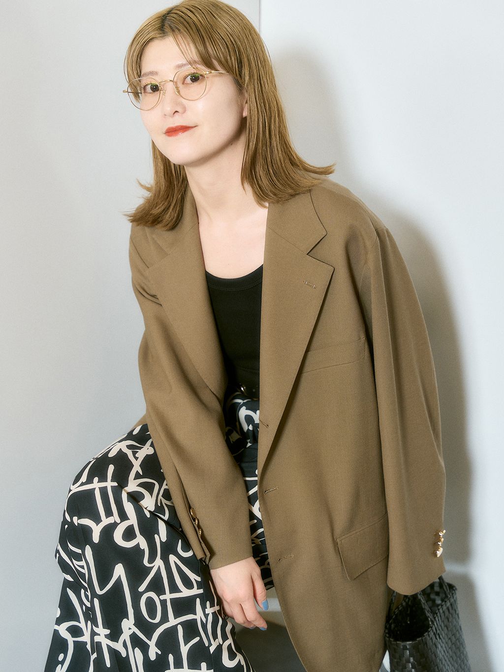 HARDYプリント2タックパンツのコーディネートスナップ（RIKA）｜Spick