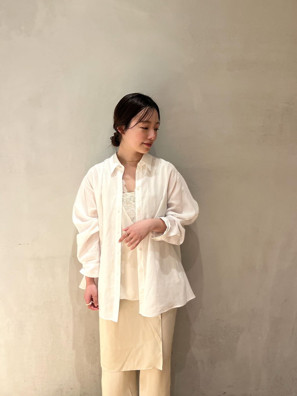 追加》solstiss frenchlace ジレ 2のコーディネートスナップ（chihiro