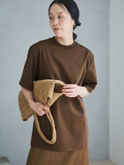 追加》RAFFIA BASKET バッグ 2のコーディネートスナップ（midori