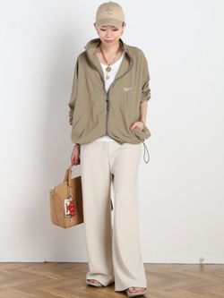 予約》【AMERICANA/アメリカーナ】別注NYLON blousonのコーディネート
