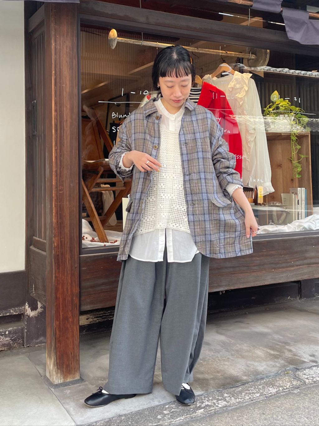 クロシェベストのコーディネートスナップ（F.N）｜journal standard