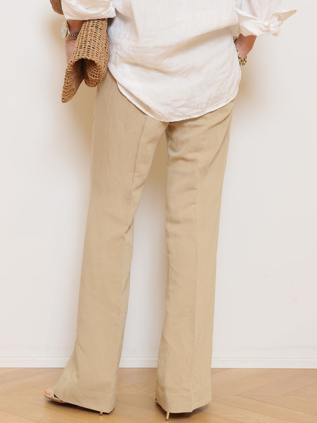 Linen シャツのコーディネートスナップ（MUSE）｜MUSE de Deuxieme