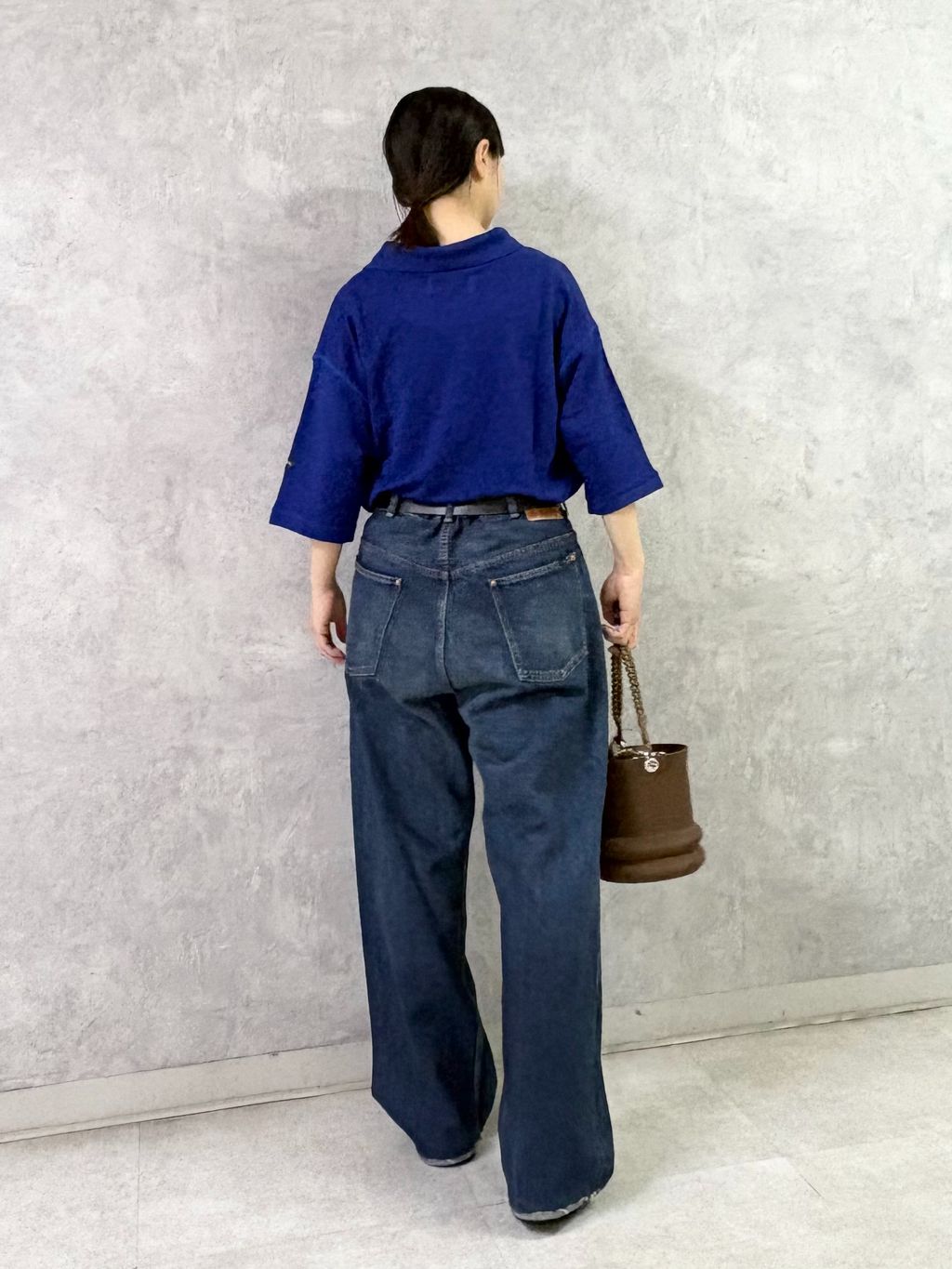 ジャーナルスタンダードラックスchimalaデニム chimala】13.5OZ SELVEDGE DENIM BAGGY CUTのコーディネートスナップ