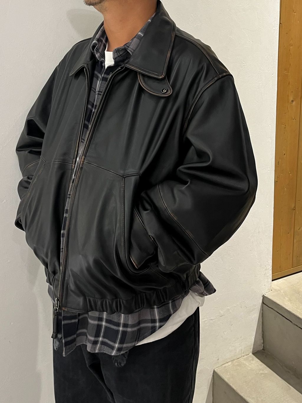 CCU × WISM別注 COMFORTABLE SWINGTOP JACKET COWのコーディネート