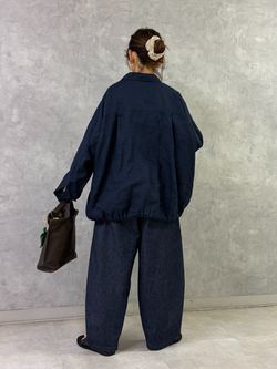 Tabbyリネン シャツブルゾンのコーディネートスナップ（A.O）｜journal