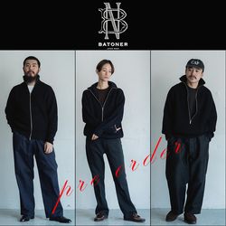 J7325 新品 バトナー レショップ別注シルク混ジップアップニット ブラックM J7325 新品 バトナー レショップ別注シルク混ジップアップニット ブラックM