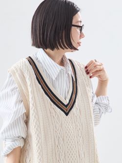 追加》別注【ILL ONE EIGHTY/イル ワンエイティ】TILDEN VEST：ベスト