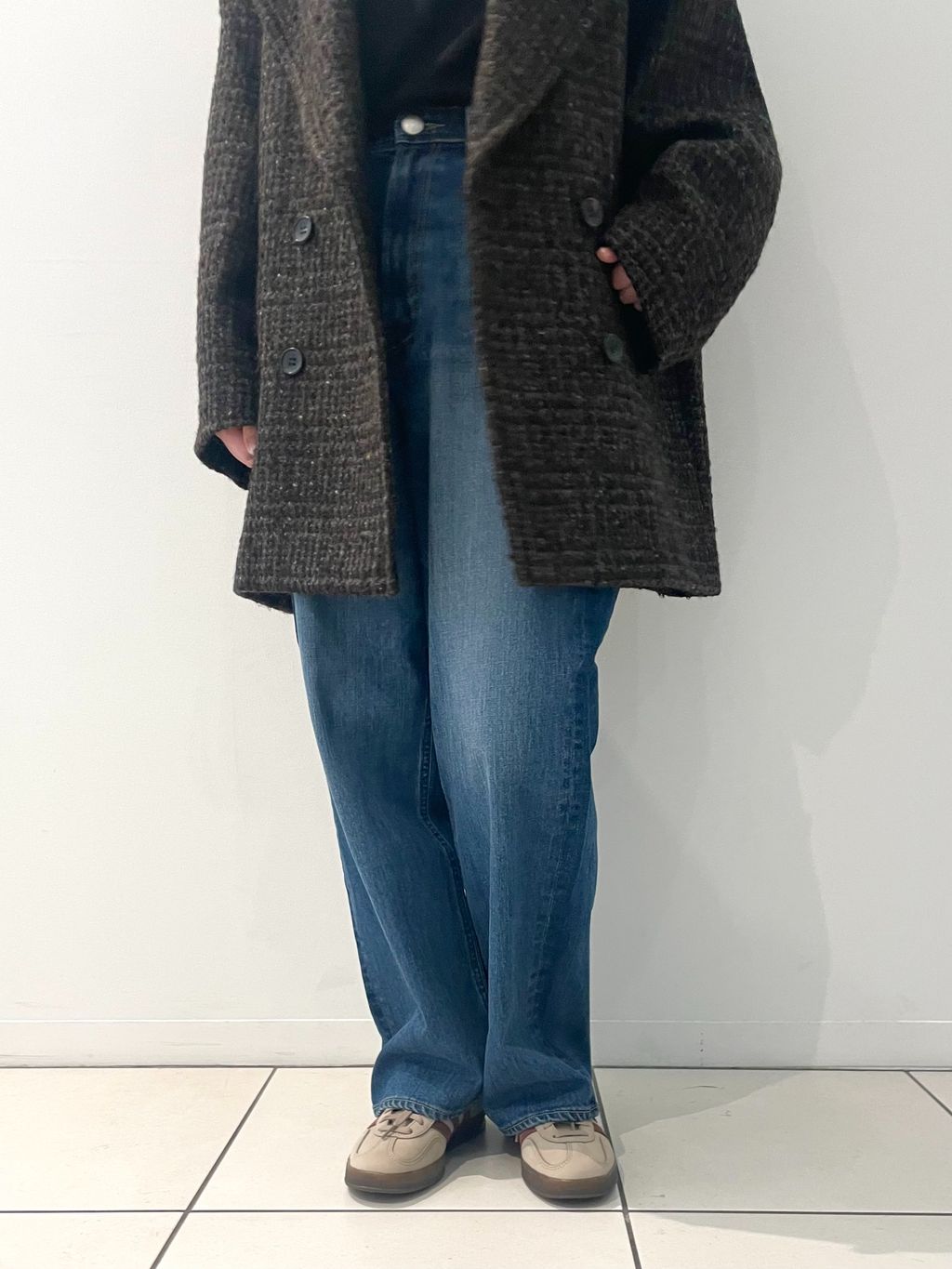 LA TORRE チェックコートのコーディネートスナップ（saori）｜IENA