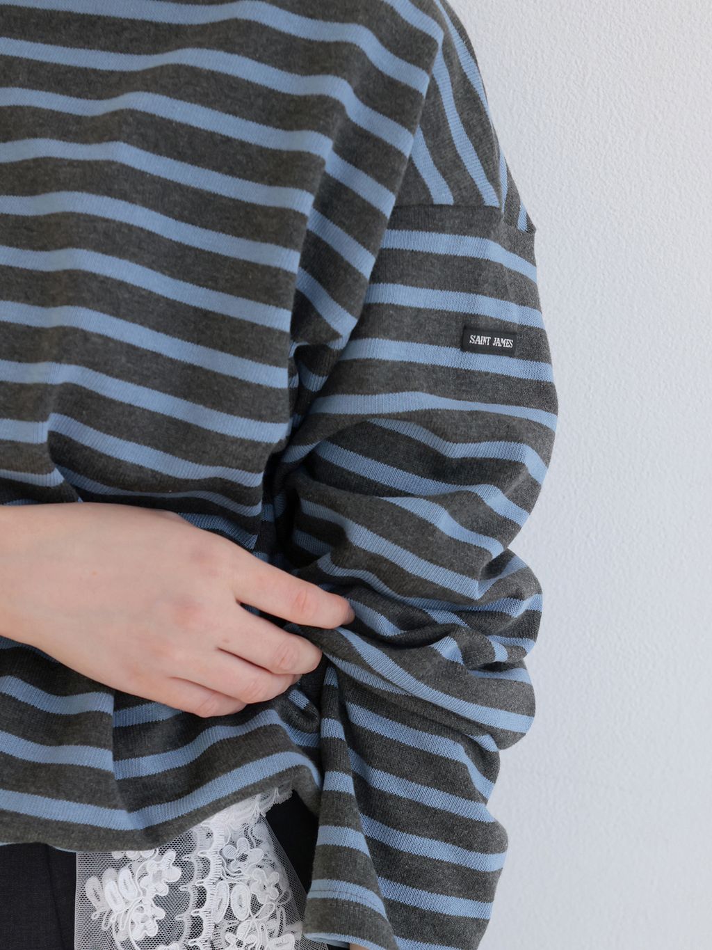 SAINT JAMES/セントジェームス 別注 OUESSANT LOOSE カットソー 20JCの