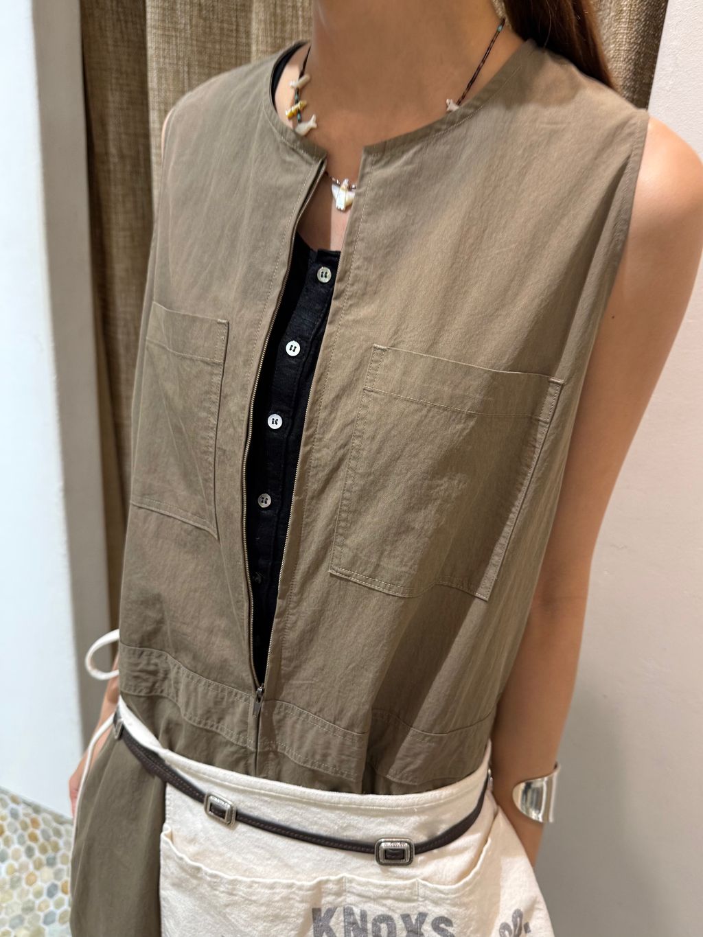 PUNTOVITA / プントヴィータ SQUARE CONCHO BELTのコーディネート