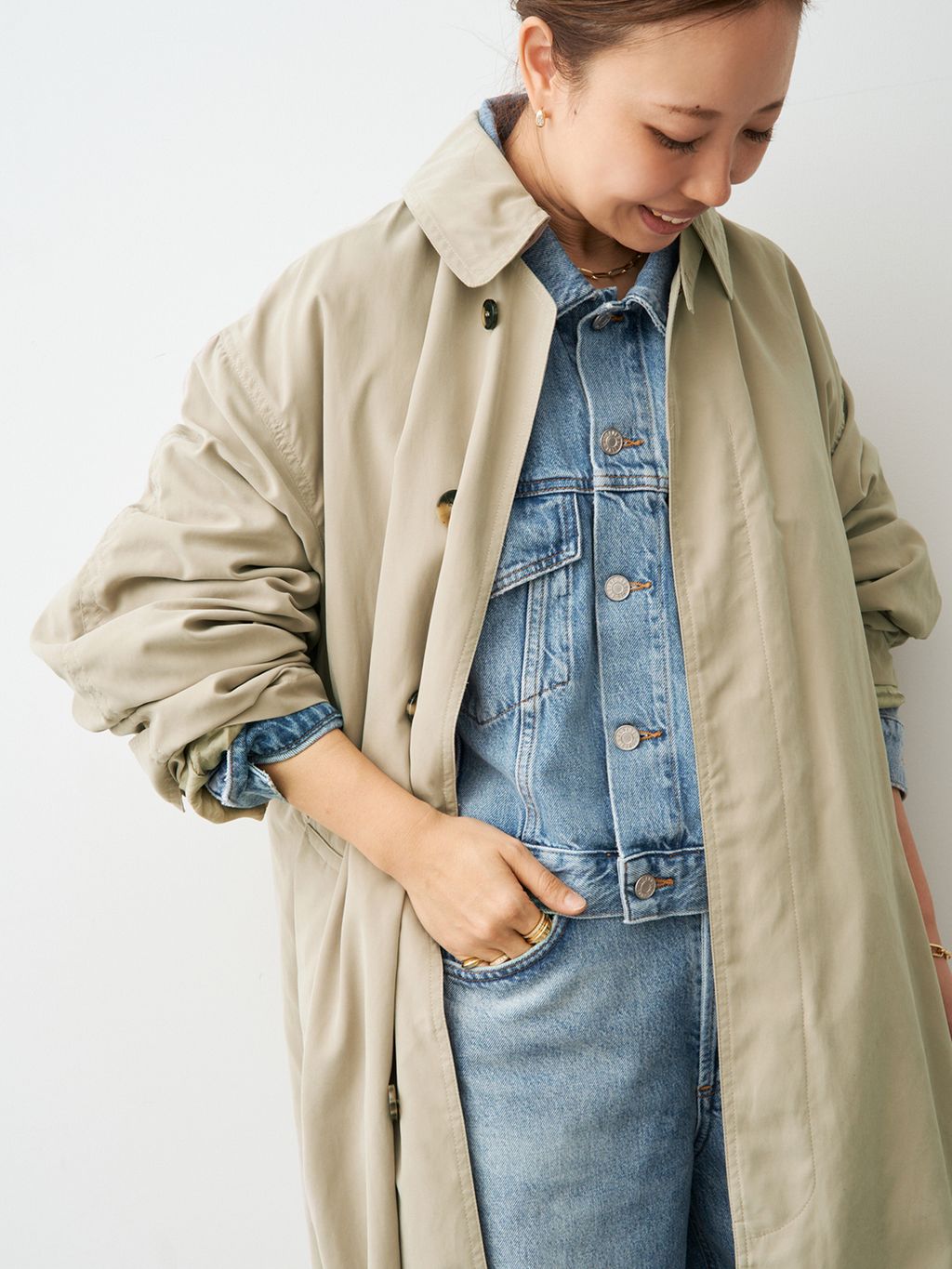 MAISON MARGIELA/メゾン マルジェラ】 TRENCH COATのコーディネート