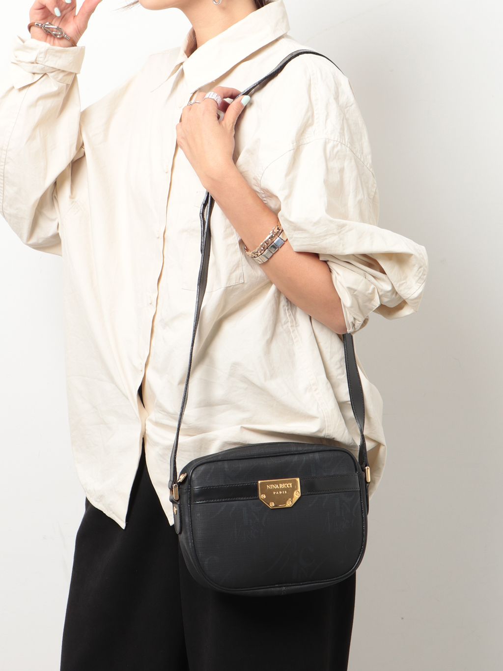VINTAGE NINA RICCI/ニナ リッチ】Shoulder bagのコーディネート