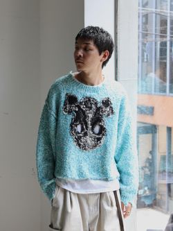 トップス sharespirit gasmask knit doublet / ダブレット ACTING GAS MASK KNIT PULLOVERのコーディネート