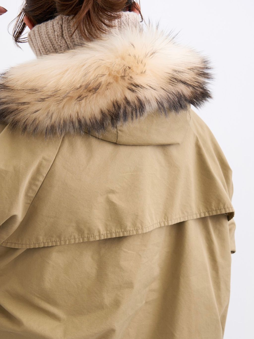 REMI RELIEF/レミ レリーフ】 HOOD JACKET WITH FURのコーディネート