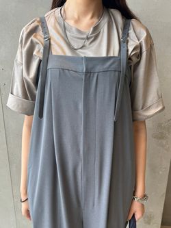 ライトトロサスペンダーパンツのコーディネートスナップ（KOSHIKAWA