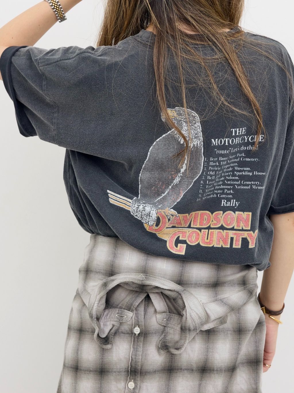 REMI RELIEF/レミ レリーフ】 OMBRE CHECK SHIRTのコーディネート