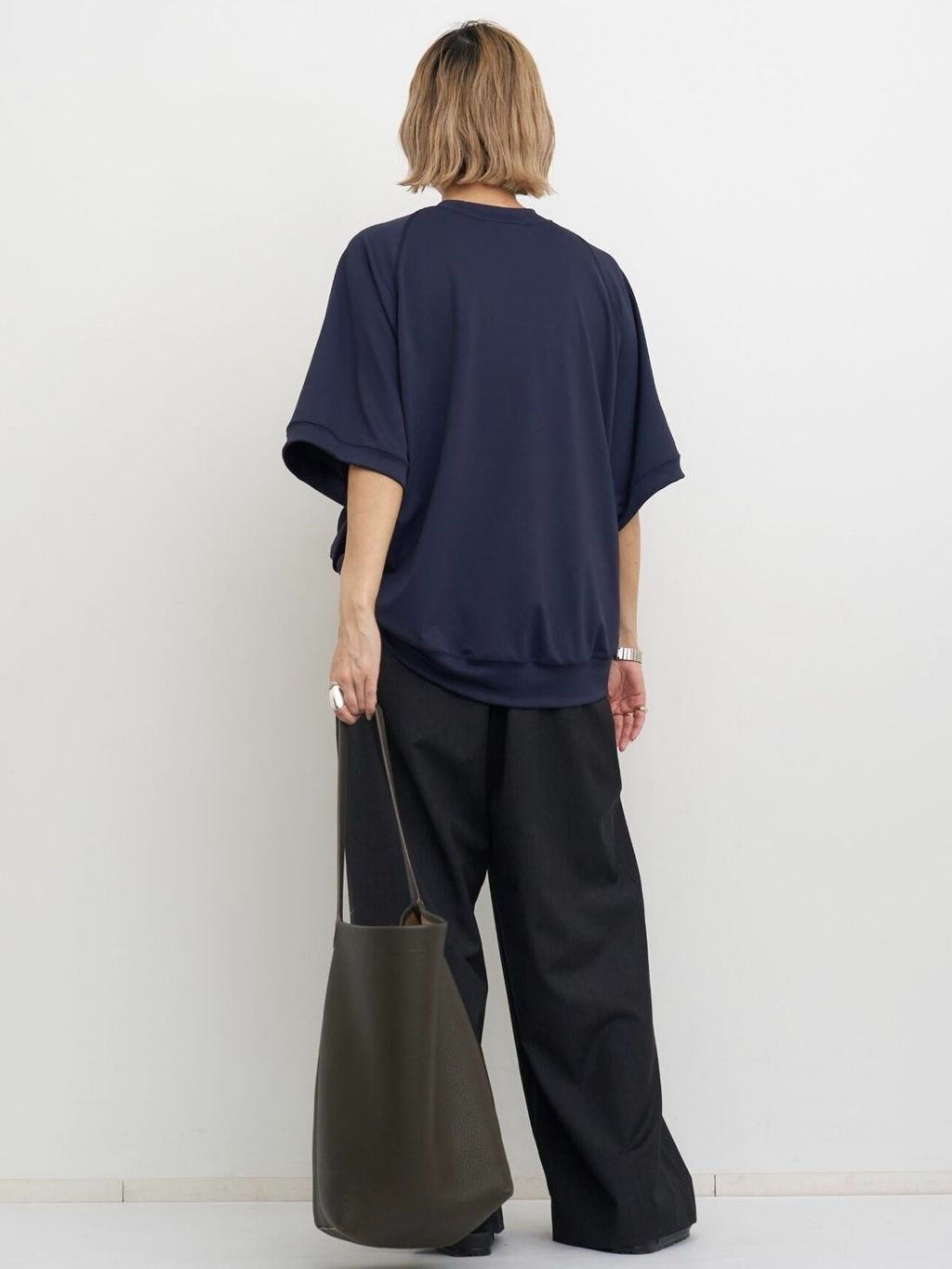 AMERICANA/アメリカーナ】 Cool Relax Teeのコーディネートスナップ