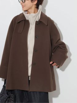 追加予約 / 新色》尾州ウールスーパー100Aラインコートの