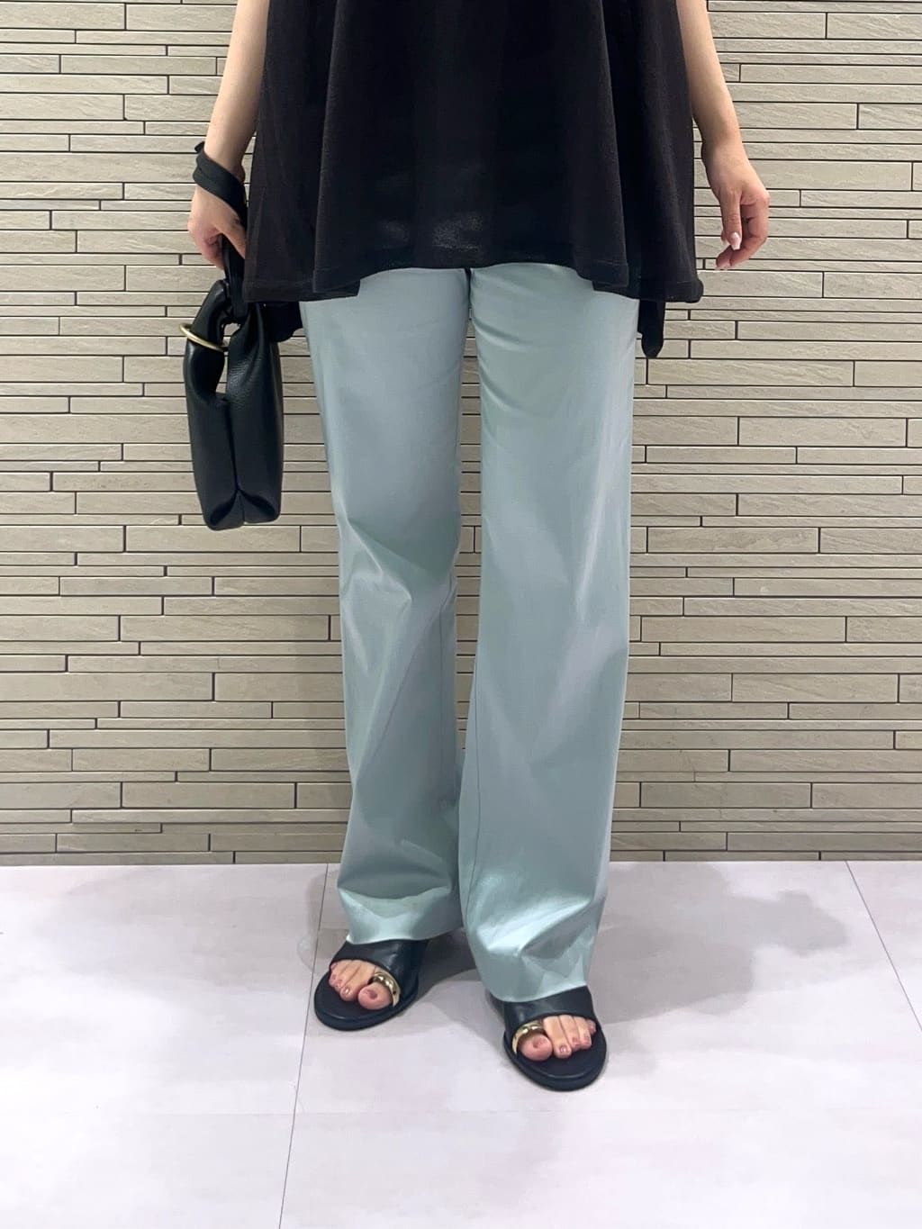 洗える】RY/PL テントラインプルオーバーのコーディネートスナップ