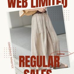 WEB限定】待望のリネンタックキュロット、いよいよ販売開始｜JOURNAL