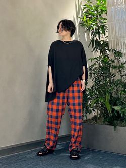 journal standard luxeのコーディネートスナップ（M,M）｜journal