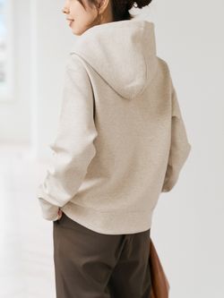 新色有り / 追加》ストレッチジップフードパーカーのコーディネート
