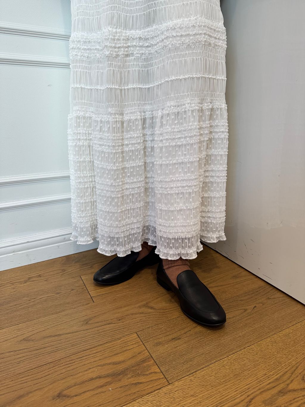 WEB限定/追加》MAJOLICAティアプリーツスカートのコーディネート