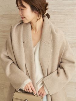 追加》ハミルトン ストール コートのコーディネートスナップ（yoshie