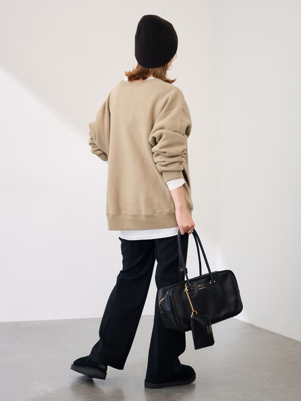 Champion 別注製品染めREVERSE WEAVEポケットのコーディネートスナップ