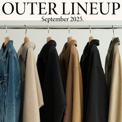 OUTER LINEUP | September 2025.｜Plage｜ブログ｜BAYCREW'S STORE
