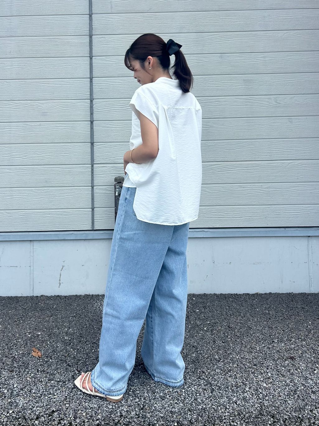 追加2》ウォッシャブル / DU JOUR / デュ ジュール PEG TUCK JEANの
