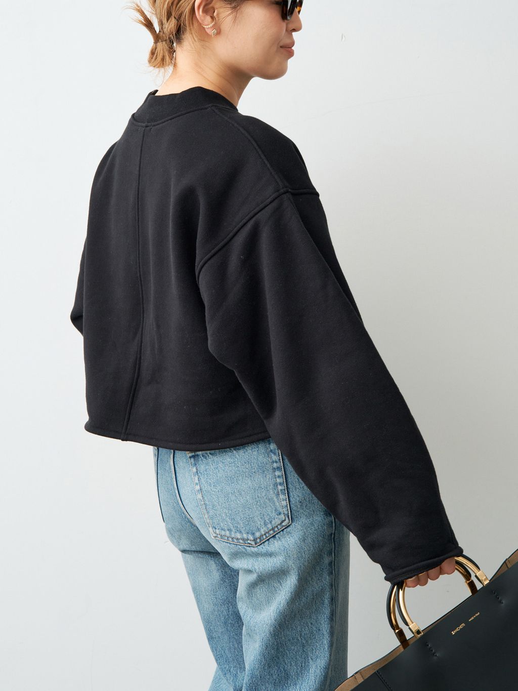 CELERI モックネック スウェットのコーディネートスナップ（HIRO