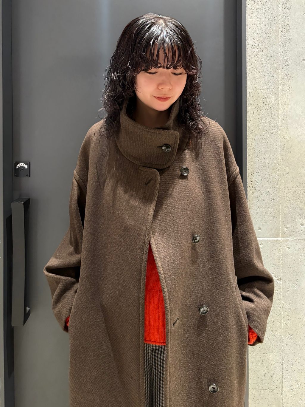 新品】24024AW MANTECO GIOLICA スタンドショートコート MANTECO