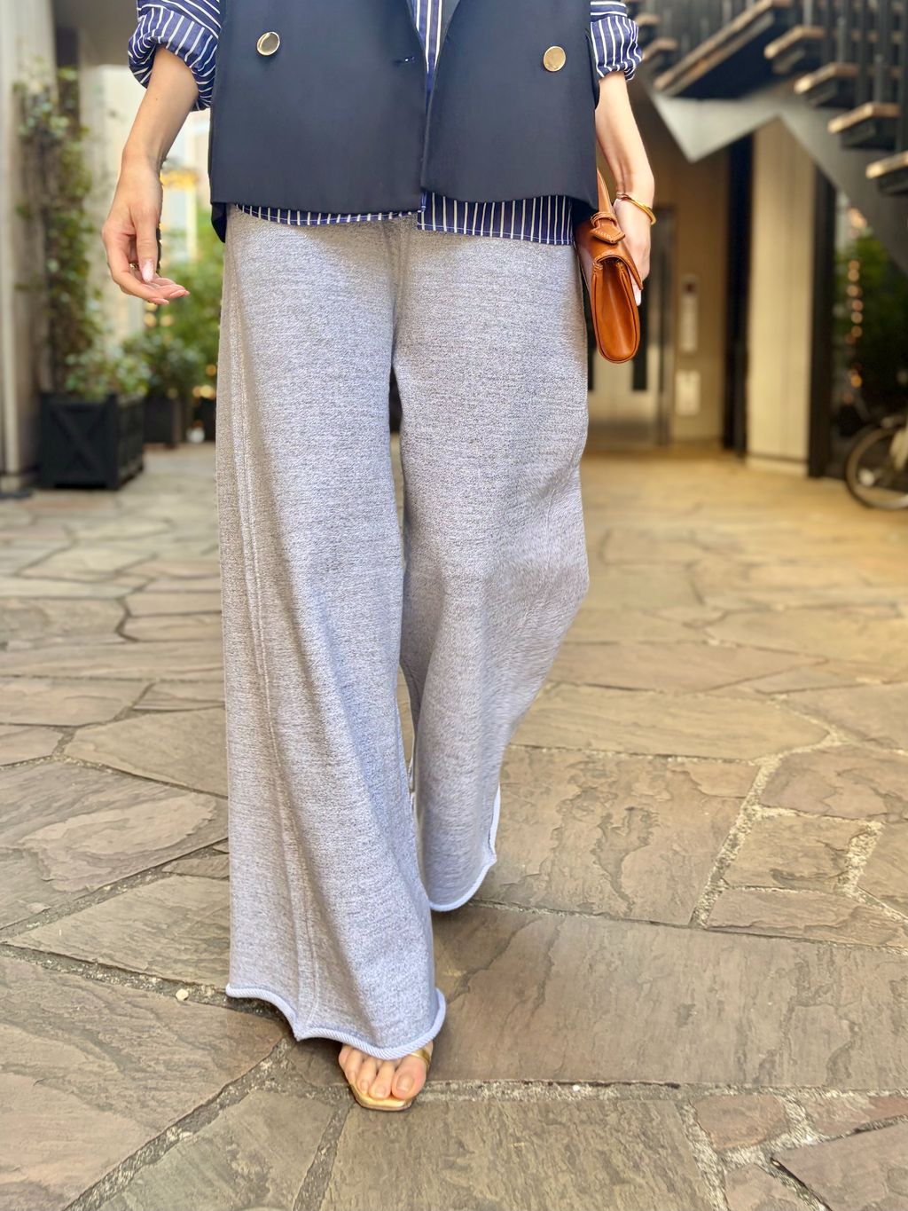 AMERICANA/アメリカーナ】 BAGGY PANTSのコーディネートスナップ