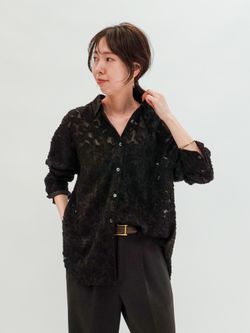 新色有り / 追加予約》シアージャガードシャツのコーディネート