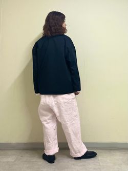リネンワッシャーオールインワンのコーディネートスナップ（KY