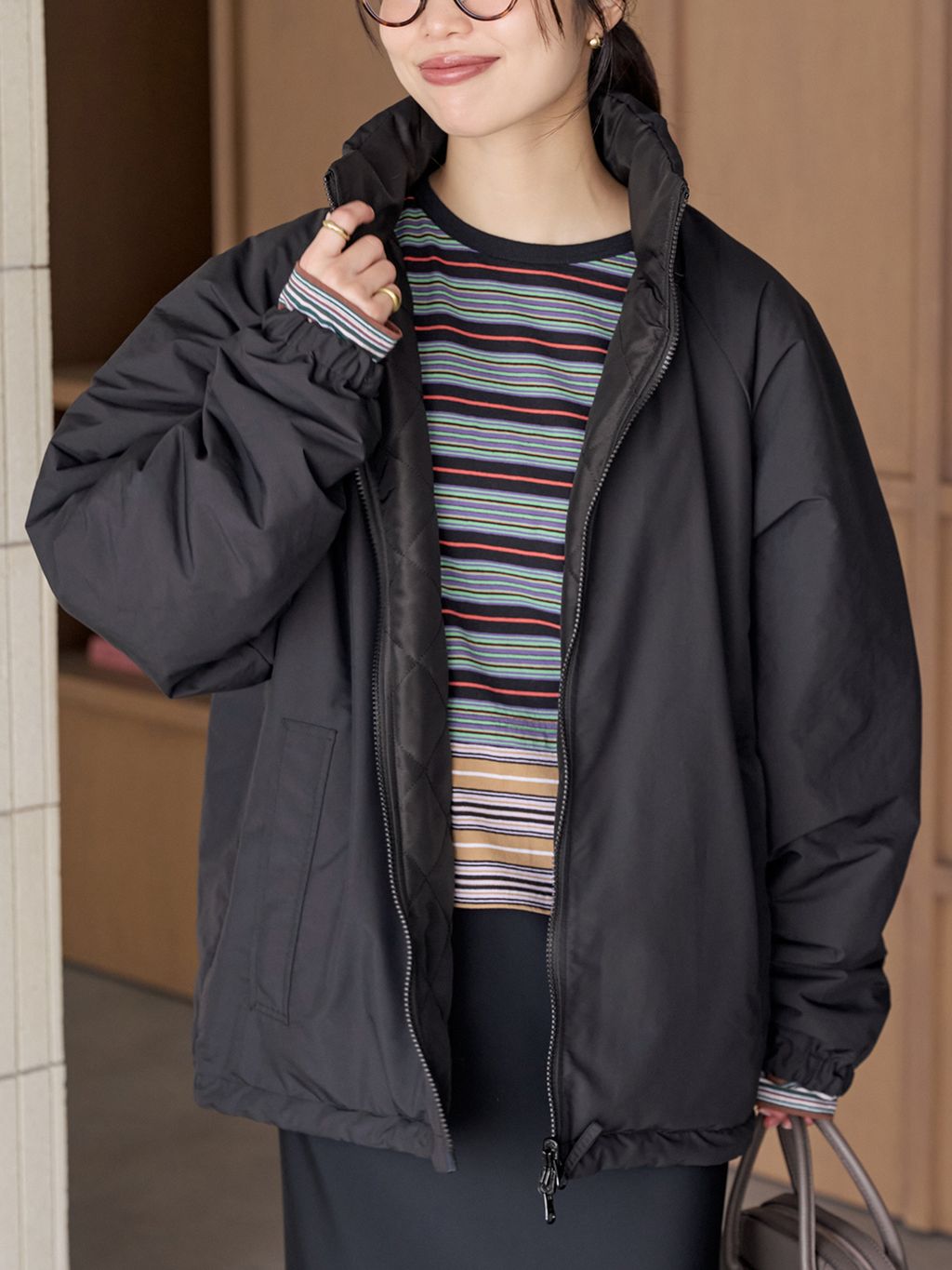 TRADITIONAL WEATHERWEAR ポンチョ　Plage別注 予約》TRADITIONAL WEATHERWEAR 別注 ブルゾンのコーディネート