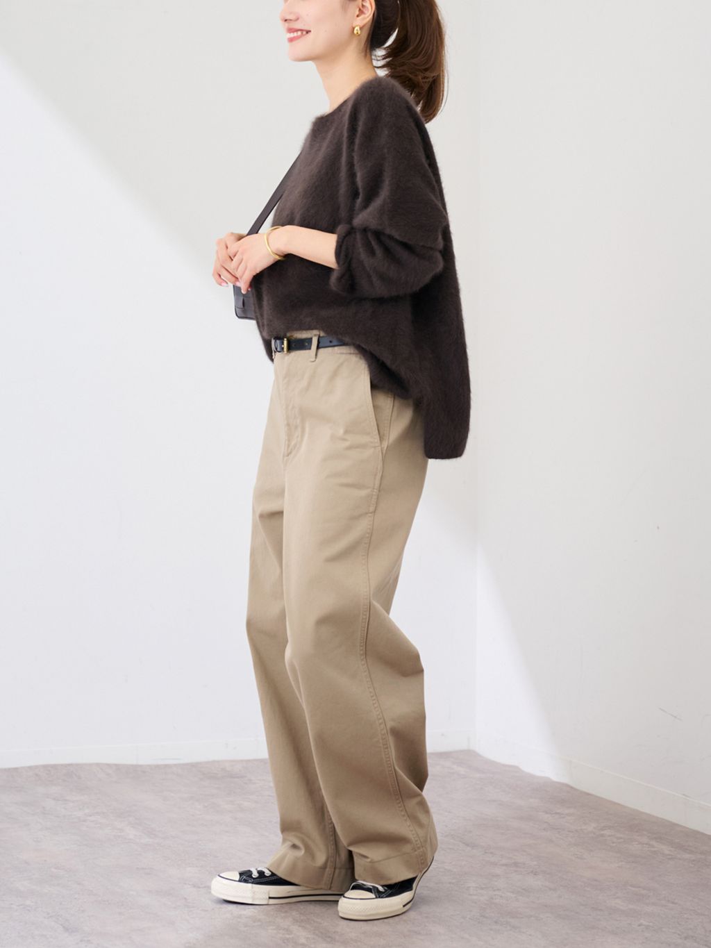 ≪追加≫OVER SIZED CHINO パンツのコーディネートスナップ（minami