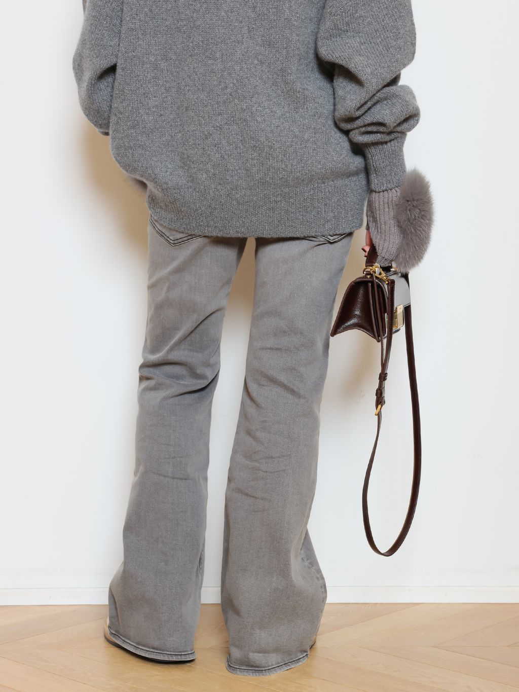 Cashmere Basic ニットのコーディネートスナップ（HASE）｜MUSE de