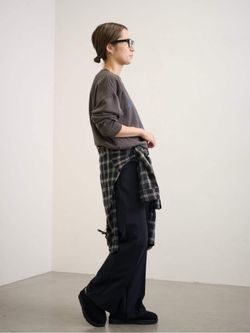 ≪WEB限定 / 予約≫プリントスウェットのコーディネートスナップ（haru