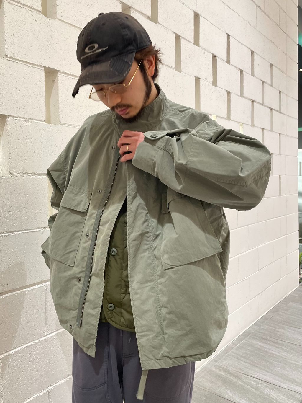 3WAYフェード BDU ジャケット / ライナー付きのコーディネートスナップ