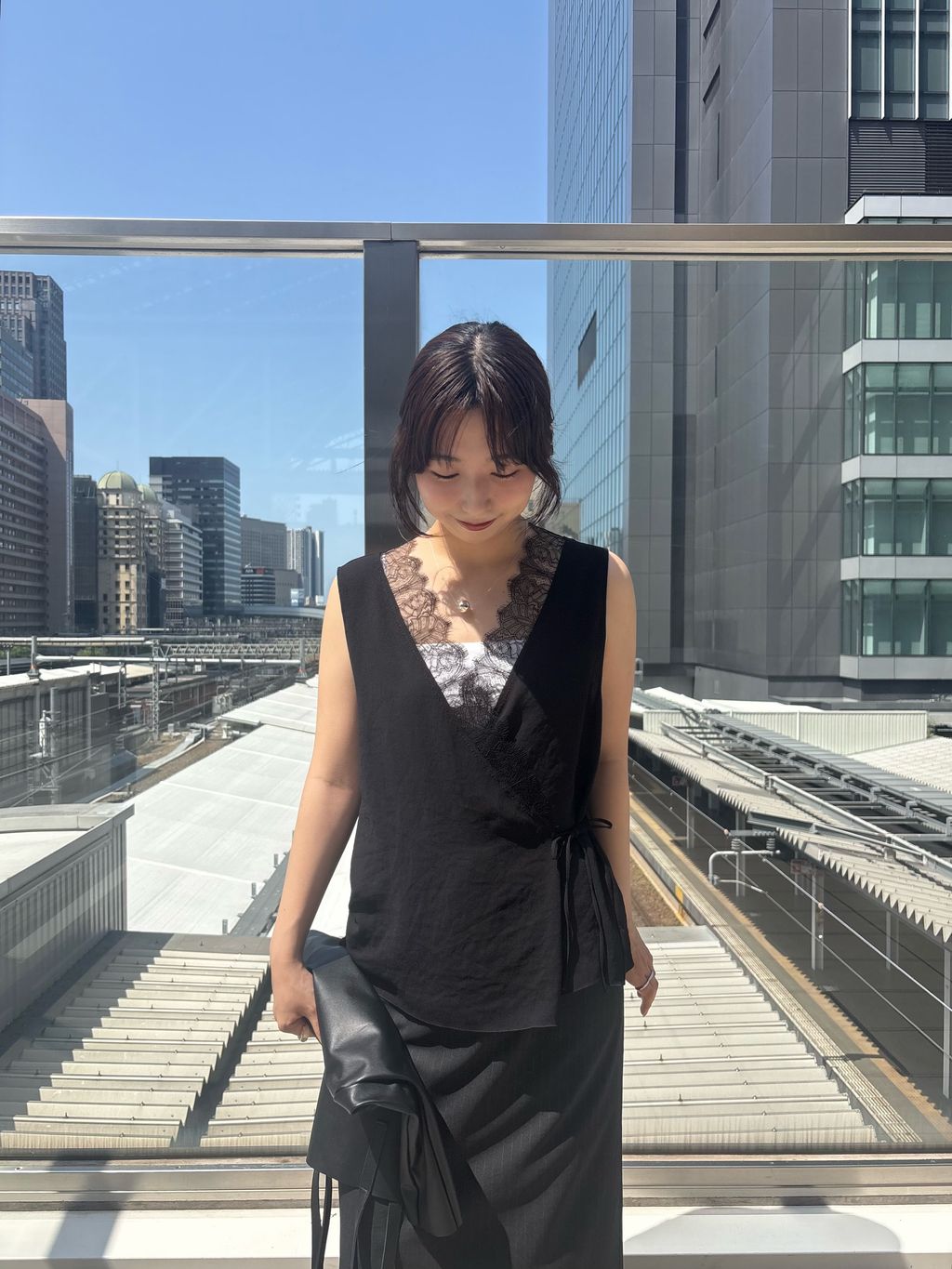 追加》solstiss frenchlace ジレ 2のコーディネートスナップ（erina
