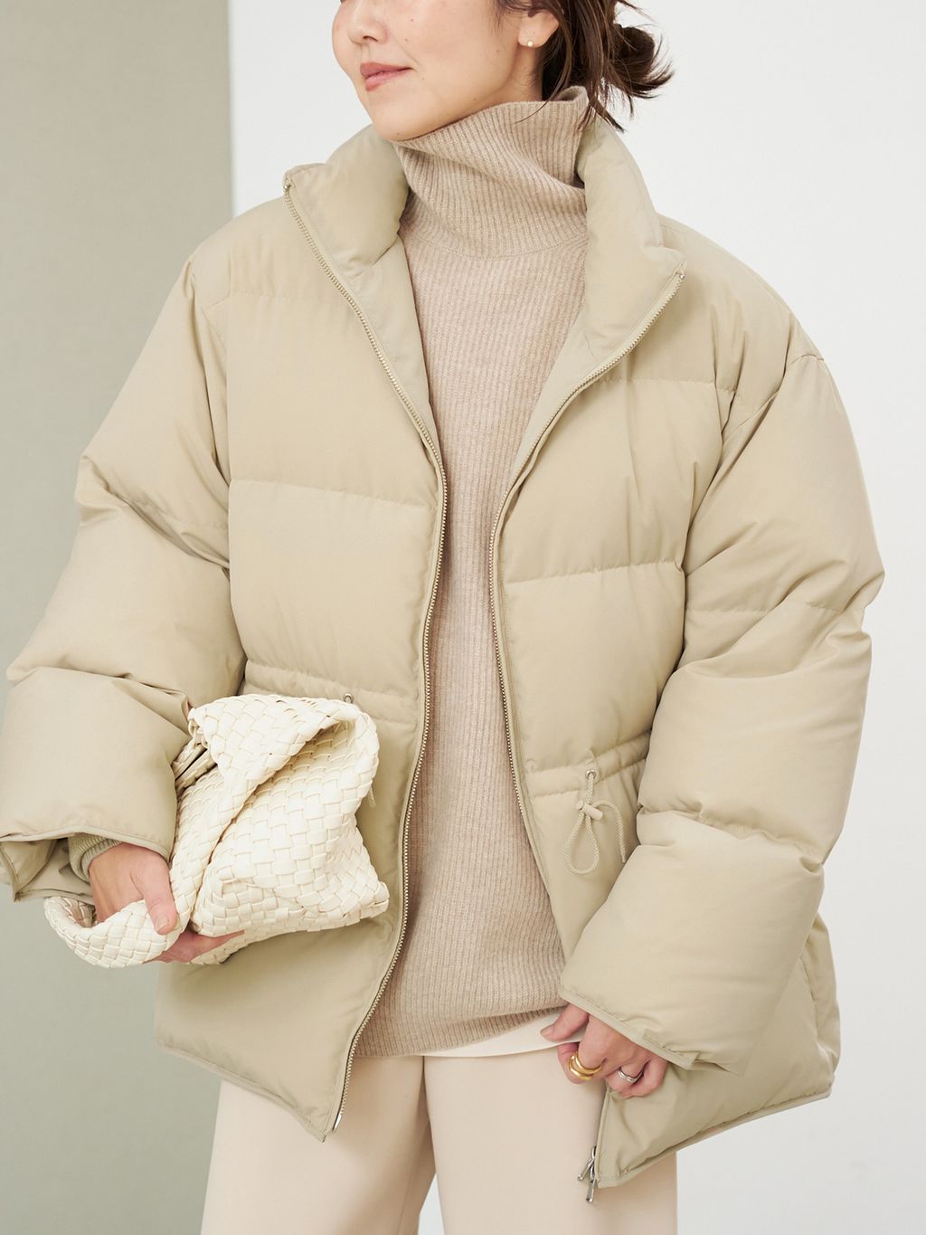 HAKUU / ハクウ 別注 ダウンジャケットのコーディネートスナップ