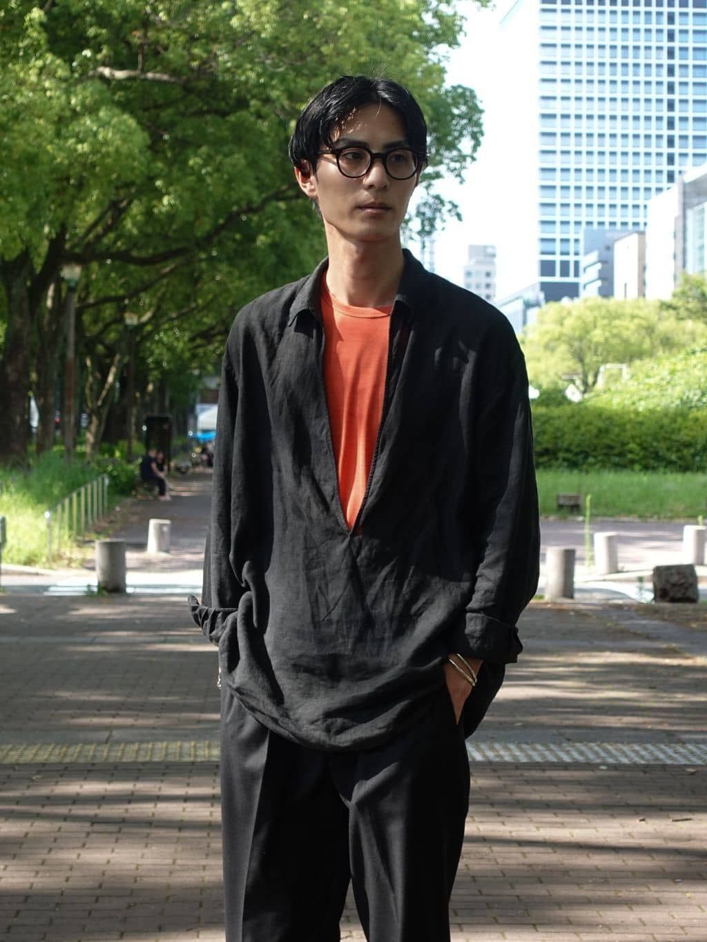 Kanemasa Phil. (カネマサ フィル) 別注 22ゲージ シルク Tシャツの