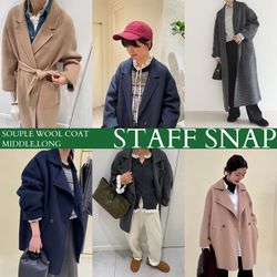 souple woolシリーズ】人気コートの中、なに着る？SLOBEスタッフの