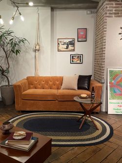 大型商品》LAKEWOOD SOFA マスタード W180 レイクウッドソファの