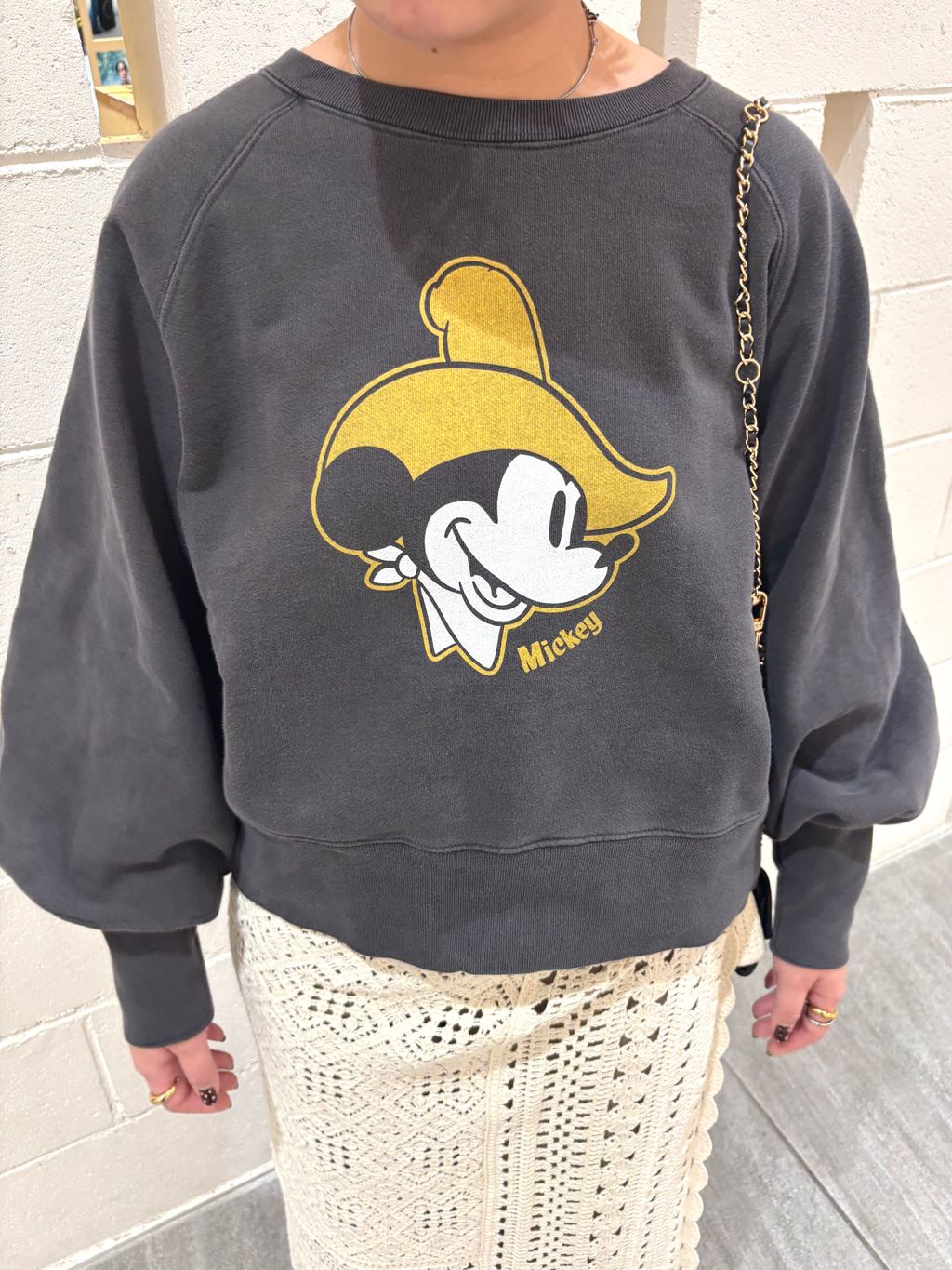 26SS新作］別注【GOOD ROCK SPEED】＜MICKEY MOUSE＞スウェットの