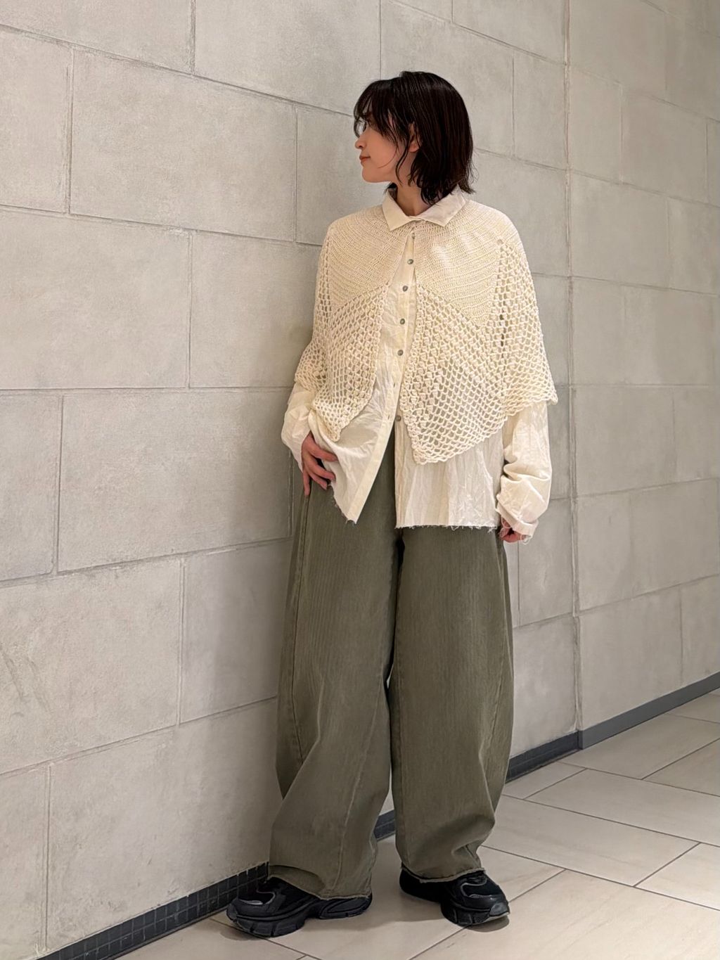 予約》ヴィンテージヘリンボン スウィッチパンツのコーディネート